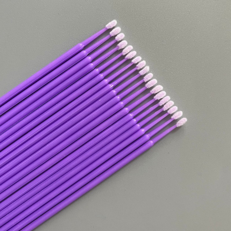 Dental Swabs Disposable Applicators Brush Stick Eyelash Extension Microbrush