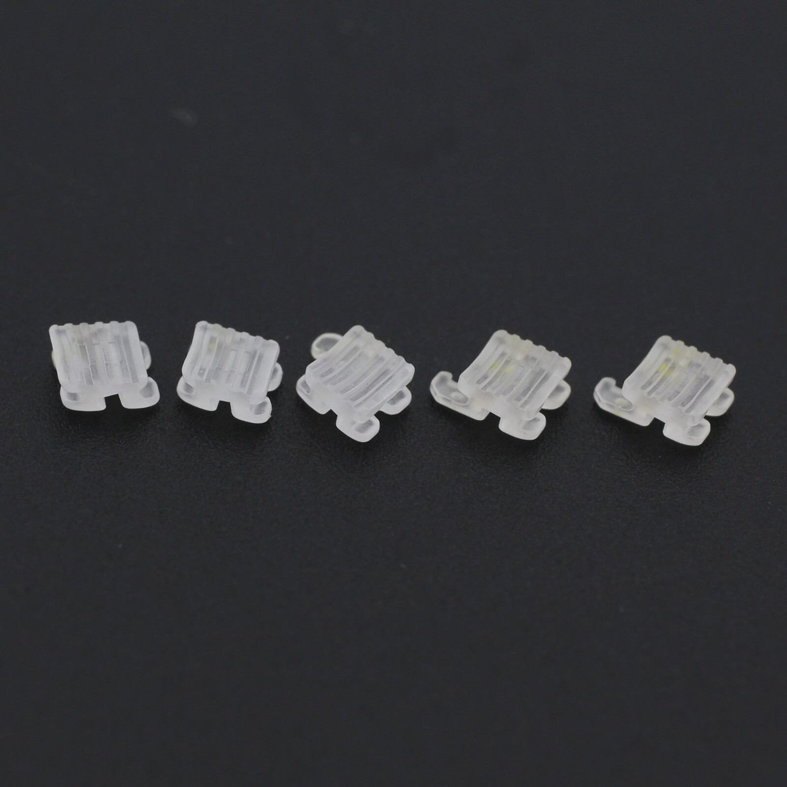 Orthodontic Aesthetic Bracket Ceramic Sapphire Clear Brace MBT 022 345W/H
