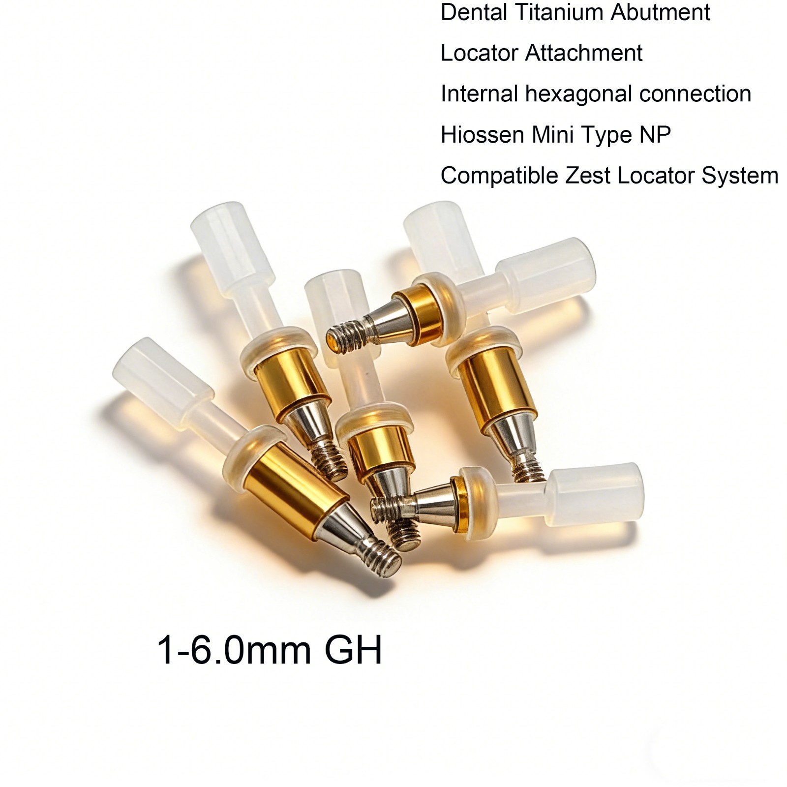 Dental Classic Locator Abutment Internal Hex ZEST Legacy Anchor For Hiossen ET