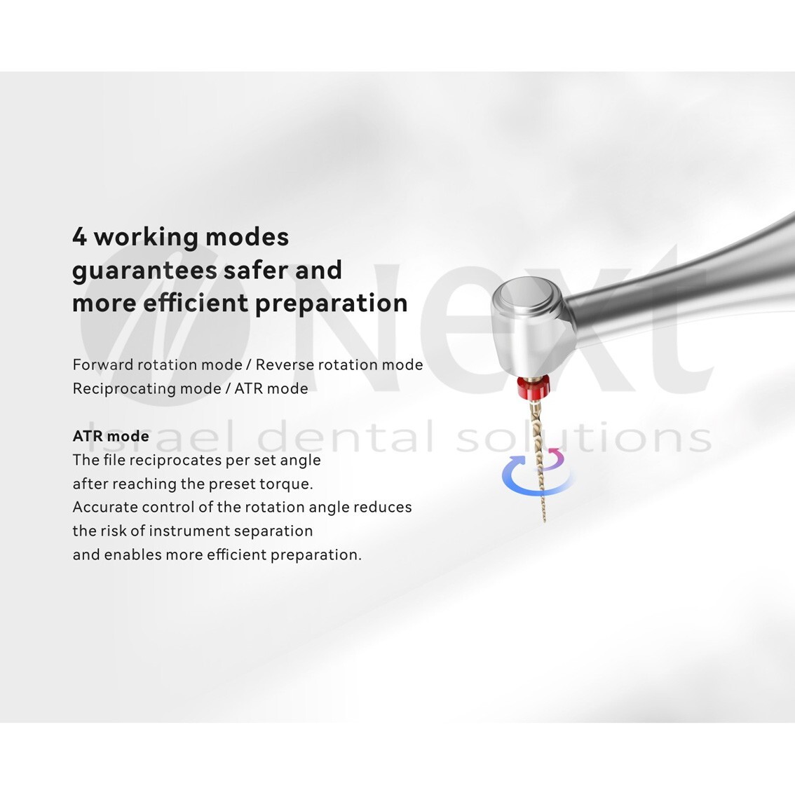 Dental DTE Woodpecker original Endo Free Dental Brushless Endo Motor 6:1 Contra