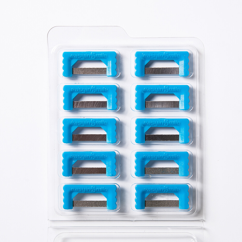 10pc Dental Interproximal Reduction Enamel Strips Orthodontic IPR stripping saw