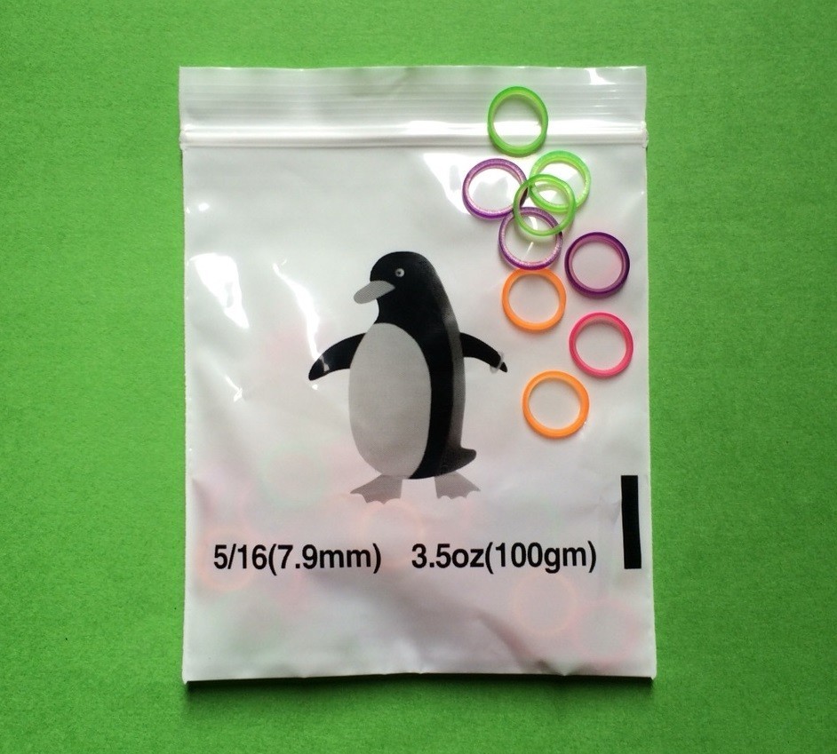 Dental Orthodontic Rubber Bands Elastic Braces 2.5/3.5/4.5/6.5oz Colorful