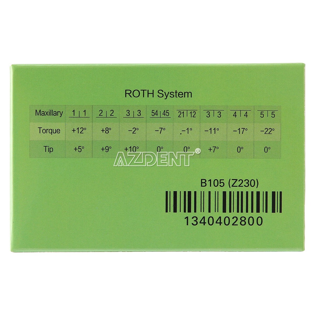 10XDental Orthodontic Self-Ligating Brackets Brace Metal Mini Roth.022 Hooks 345