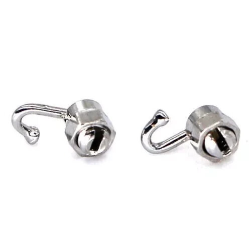 20 Pcs Dental Orthodontic Crimpable Hooks Stops Arch Wire Gurin Lock + Driver