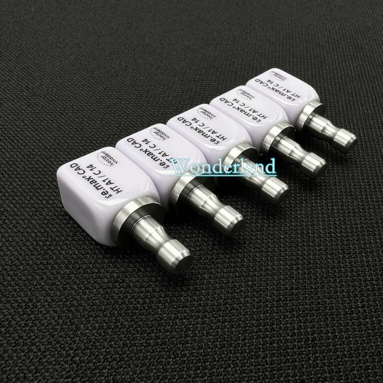 1/5Pcs IPS C14 Emax CAD CEREC Dental Lab Ceramic Blocks Cube Veneer LT HT A1/2/3