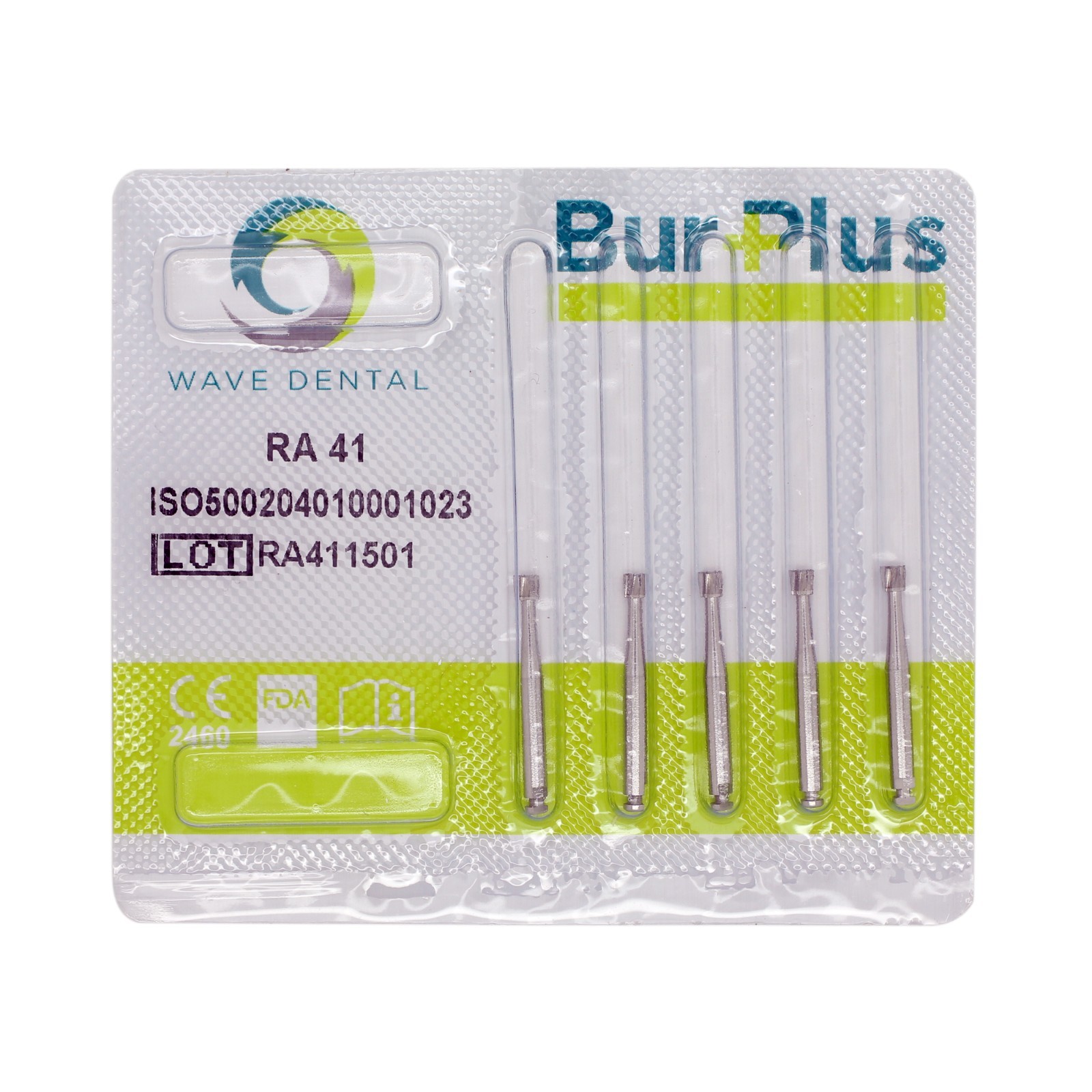 Wave Dental Carbide RA Latch Burs Taper Fissure Round Burr 6 8 701 Contra Angle