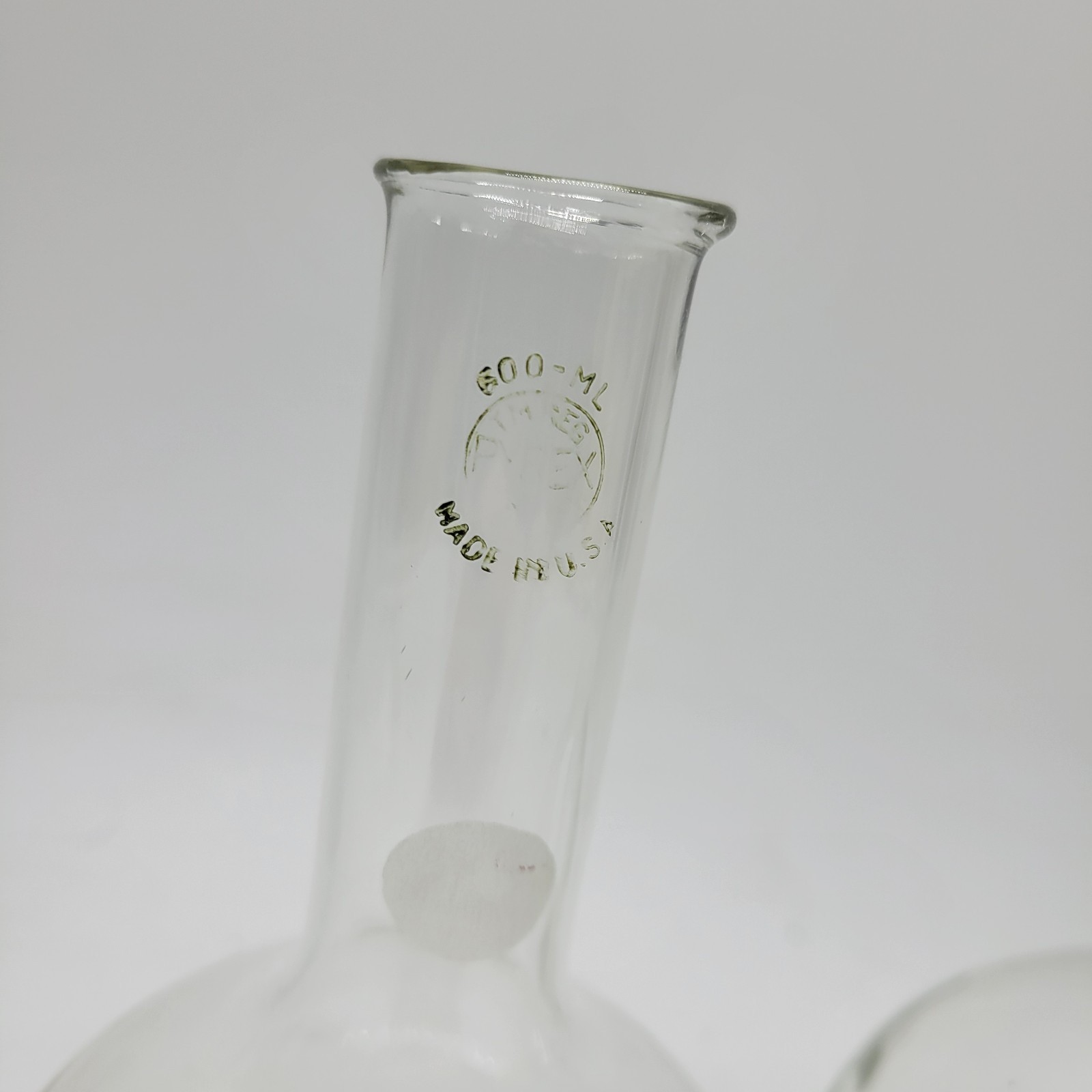 Vintage Purex Beaker 600 ML Lot Of 2 Glass USA Clear Science Classroom Test