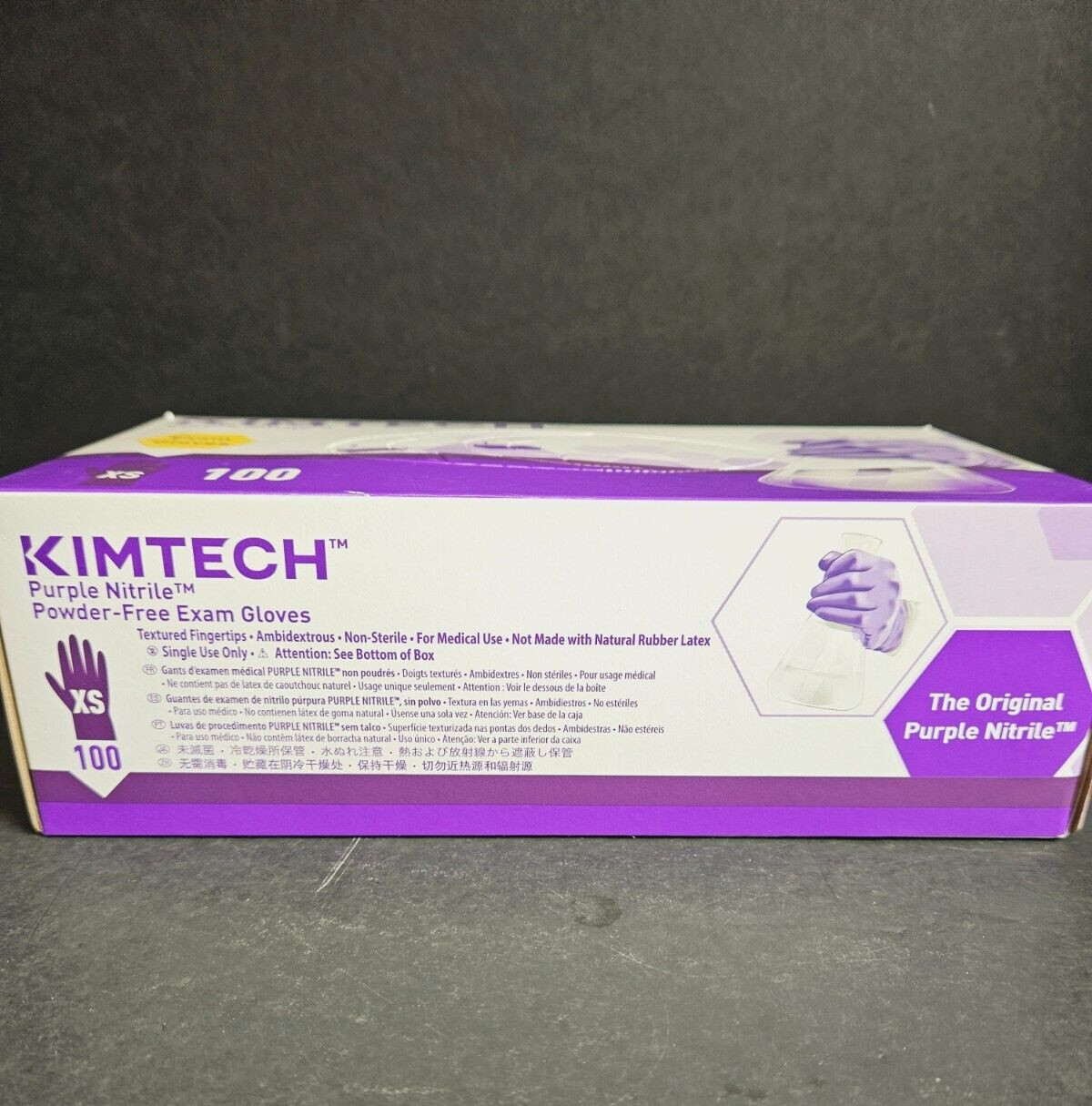 Kimtech Nitrile Gloves Extra Small Powder Free 10 Boxes with 100 Gloves Each