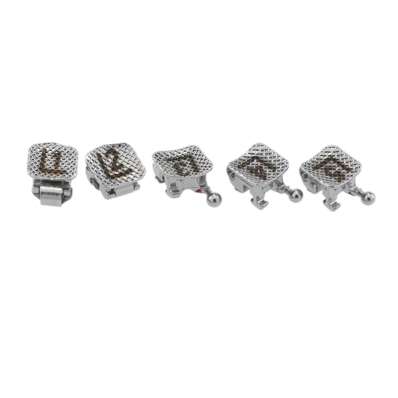 Dental Empower Cear Metal Self Ligating Brackets Orthodontic Braces Roth MBT 022