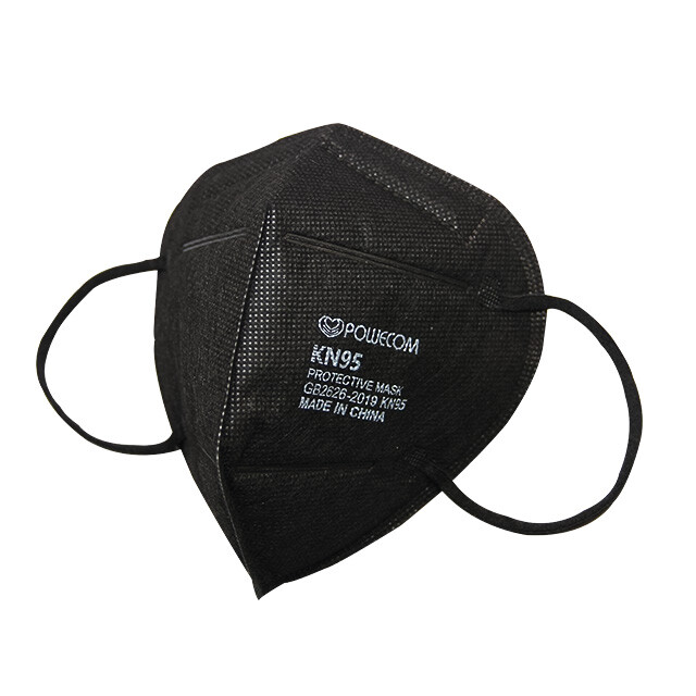 [50 PACK] Powecom KN95 Protective Face Mask BFE 95% PM2.5 Disposable Respirator