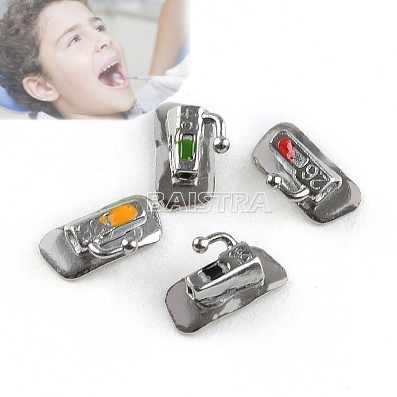 AZDENT Dental Orthodontic 1st Molar Buccal Tube Roth/MBT 022/ 018 Bondable