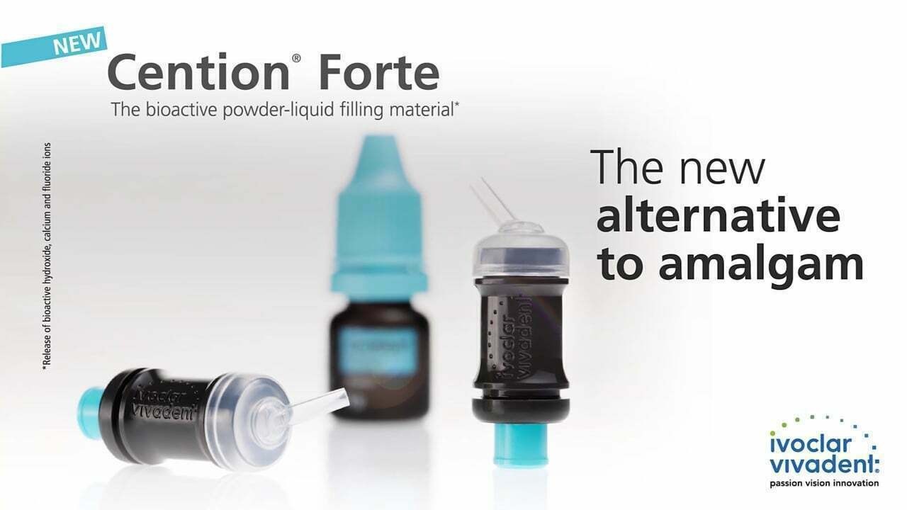 Ivoclar Vivadent Cention Forte Pack of 50 Capsules.