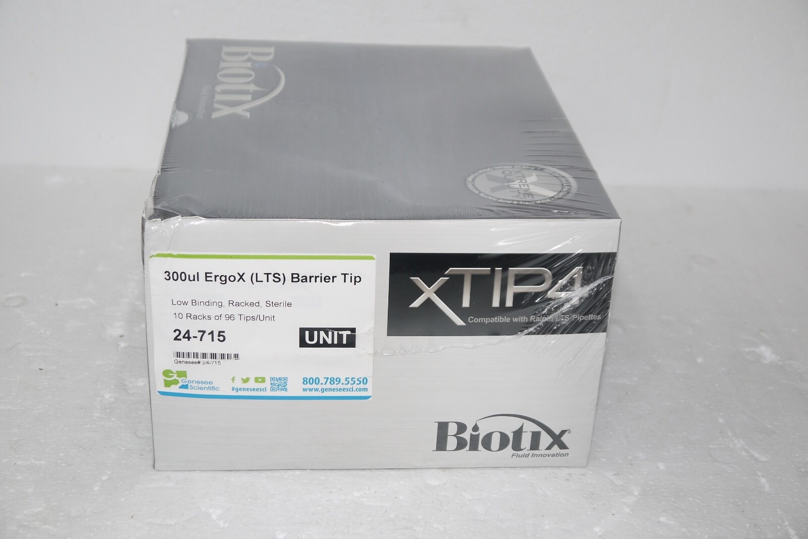 Biotix 24-715 Sealed 300uL Low Binding Pipette Tips EXP 09-2027 960 pcs New