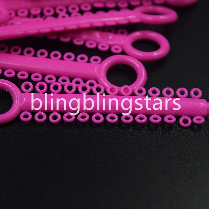 10 Packs 10400 Pcs Dental Orthodontics Elastic Ligature Ties 36 Colors For Chose