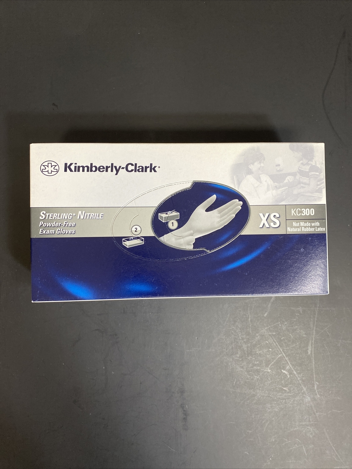 Kimberly-Clark Nitrile Gloves Extra Small 10 Boxes with 200 Gloves Each