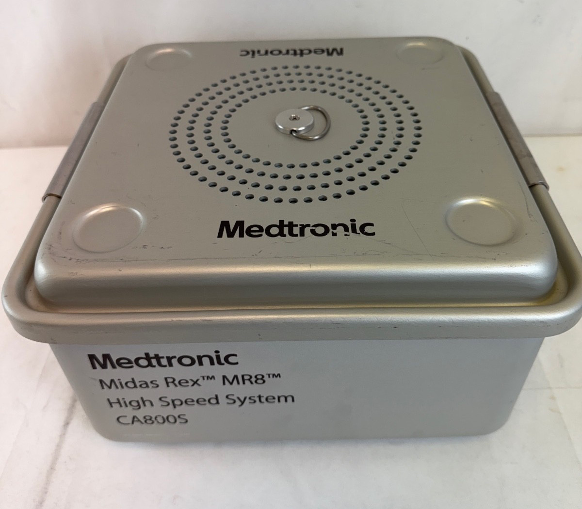 Medtronic CA800S Midas Rex MR8 Sterilization Case for Electric High Speed System