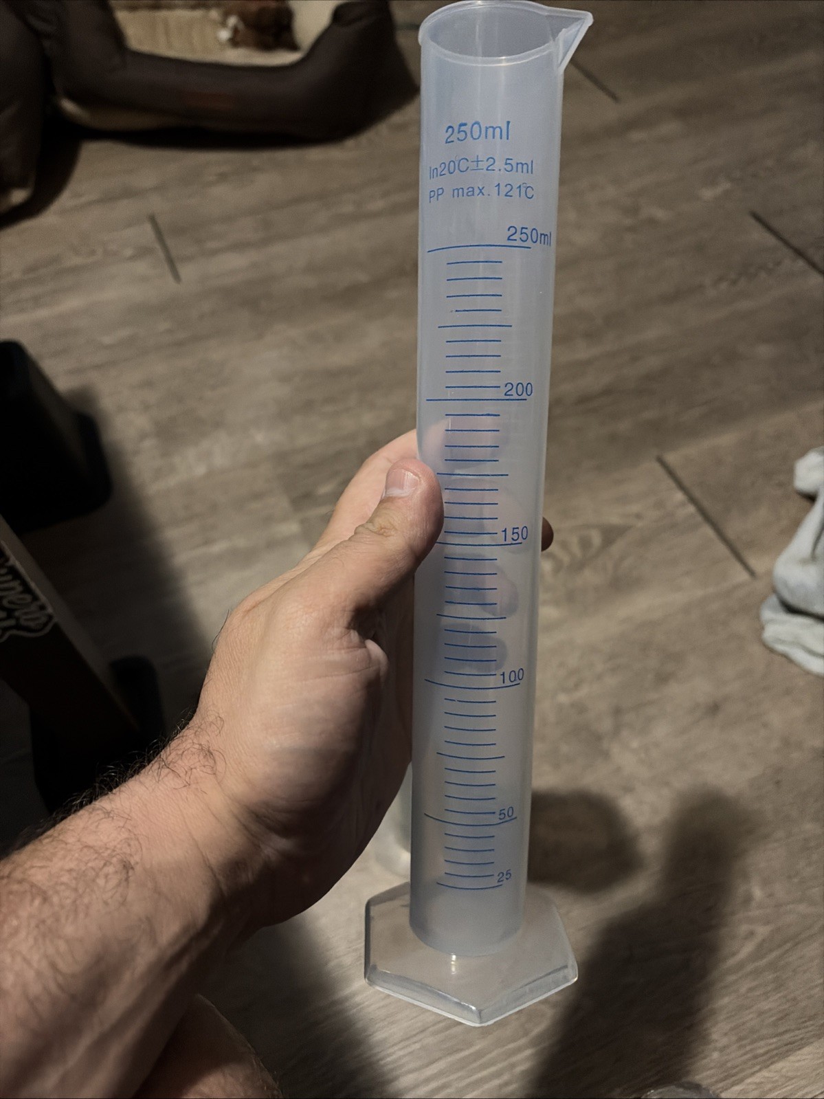 Graduated Cylinder Lot Of 5 – 1000ml – 500ml – 250ml – 100ml – 50ml Plastic