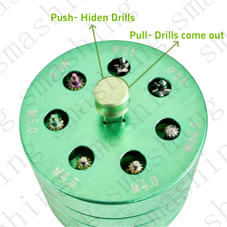 Dental Bone Profiler Grinding Bur Ridge Contouring Removal Drills Trimmer USA