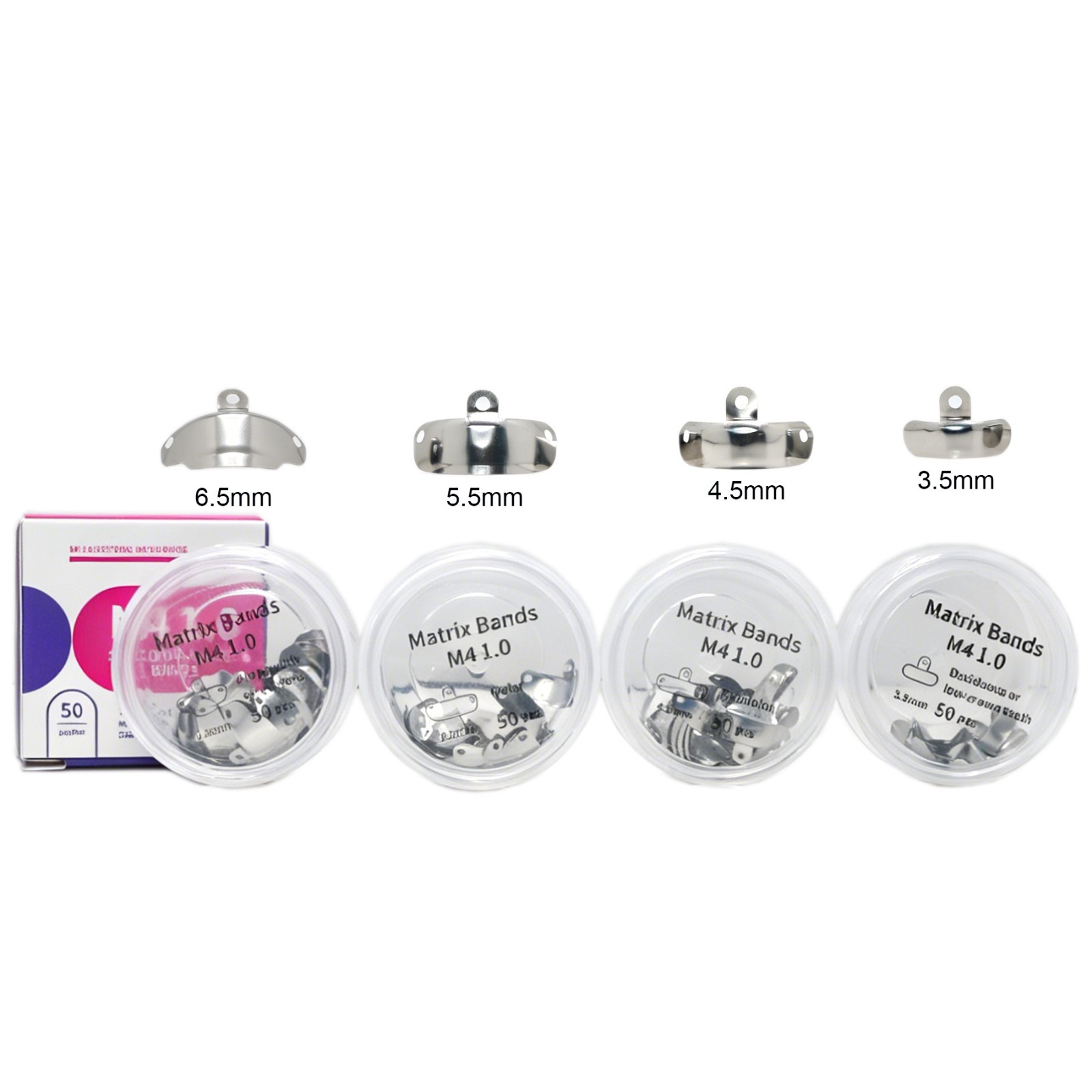 Dental Matrix Bands Ring Sectional Matrice Clamp Garrison Palodent V3 System Fit