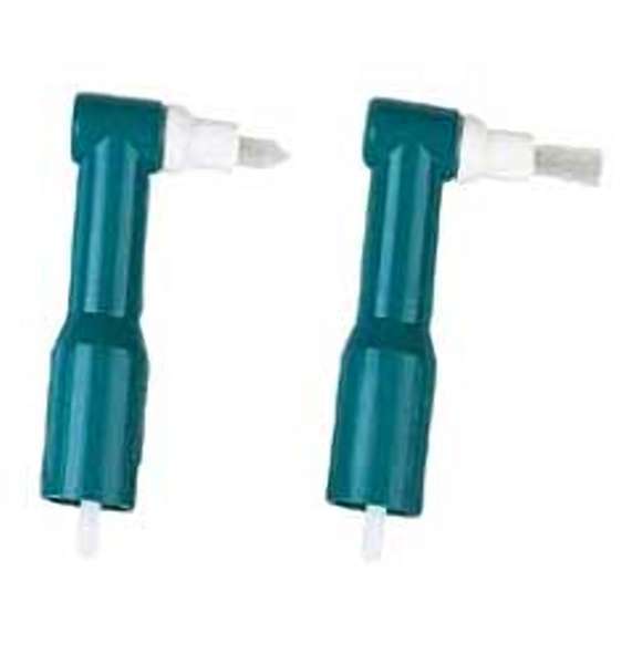 Denticator Blue Prophy Angle with Flat Brush, 144 pcs