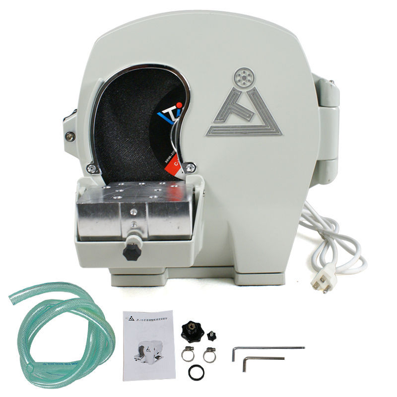 10″ Dental Wet Model Trimmer Plaster Abrasive Grinder Trimming Equipment Gypsum