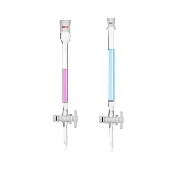 Glass Chromatography Columns with Standard Joints Chemistry Laboratory Supply