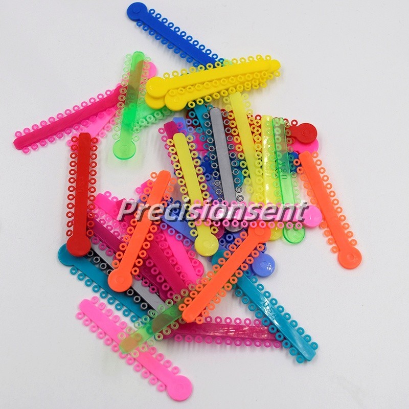 1040 Dental Orthodontic Ligature Ties Elastics Rubber Band Ligaduras Elastomeric