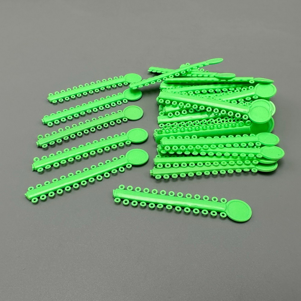 1040Pcs Dental Orthodontic Elastic Ligature Ties Rubber Bands for Brackets Brace