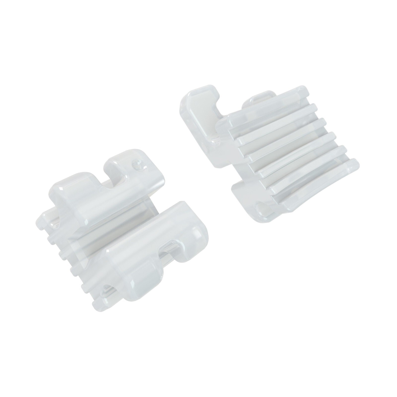 Orthodontic Aesthetic Bracket Ceramic Sapphire Clear Brace MBT 022 345W/H 5-5