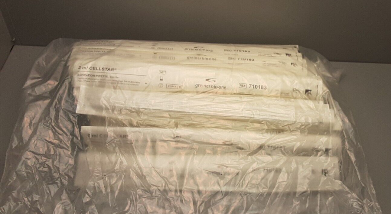 Greiner bio-one 2ml Pipette (100 individually wrapped) 710183 Exp 2027/06/12