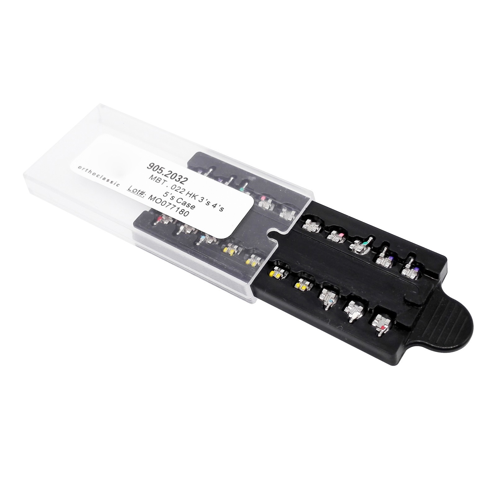 Dental Orthodontic Monoblock MIM Bracket Mini Roth/ MBT 018/ 022H /Adhesive Bond