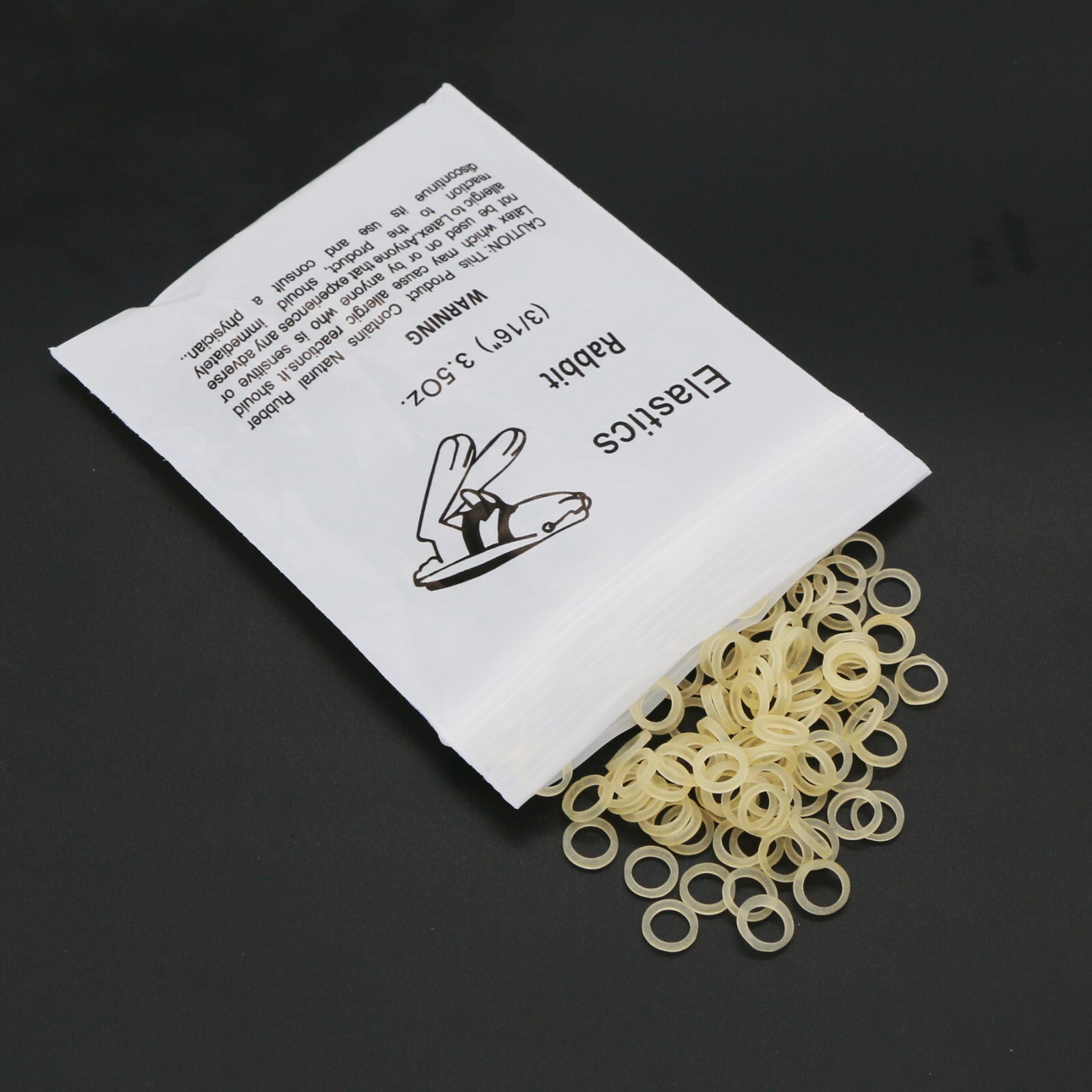 US 10Packs Dental Orthodontic Elastics Rubber Bands 3/16-3.5OZ Ortho Latex Brace