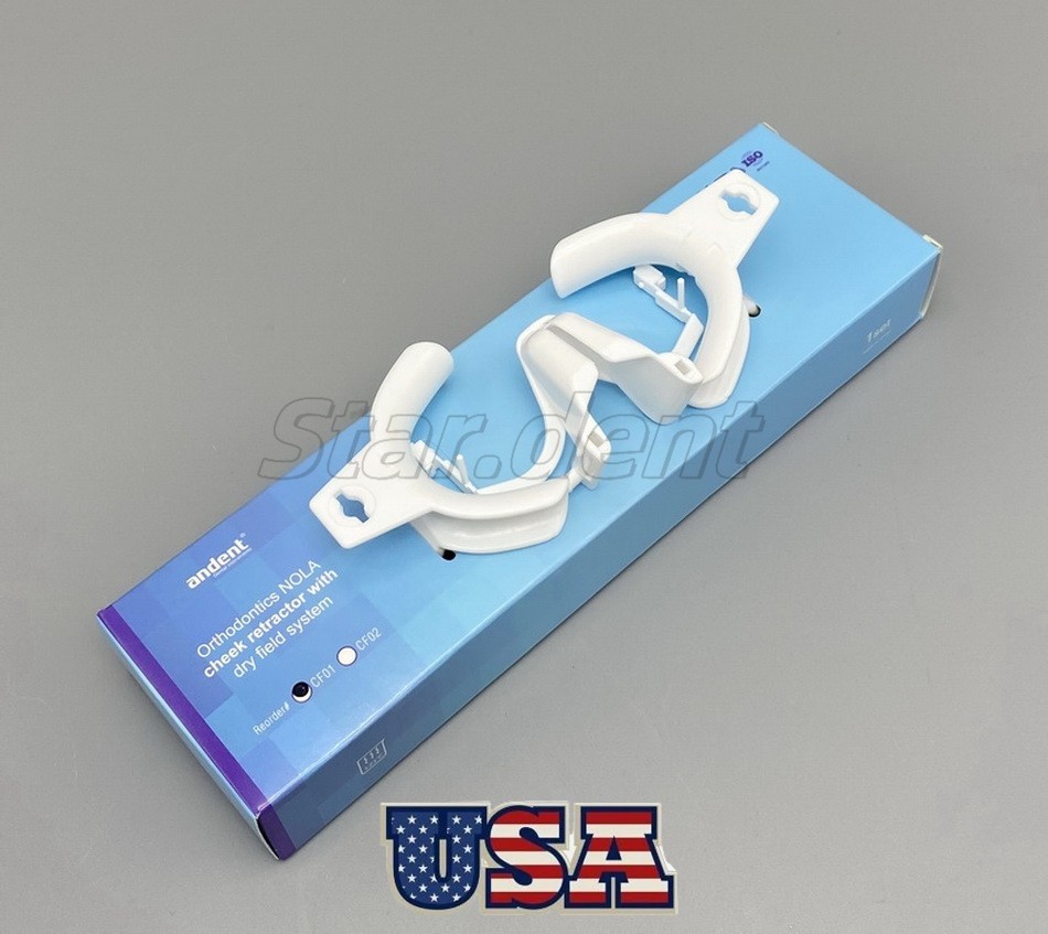 Dental Ortho Nola Lip Cheek Retractor Dry Field System Mouth Opener Large/ Small