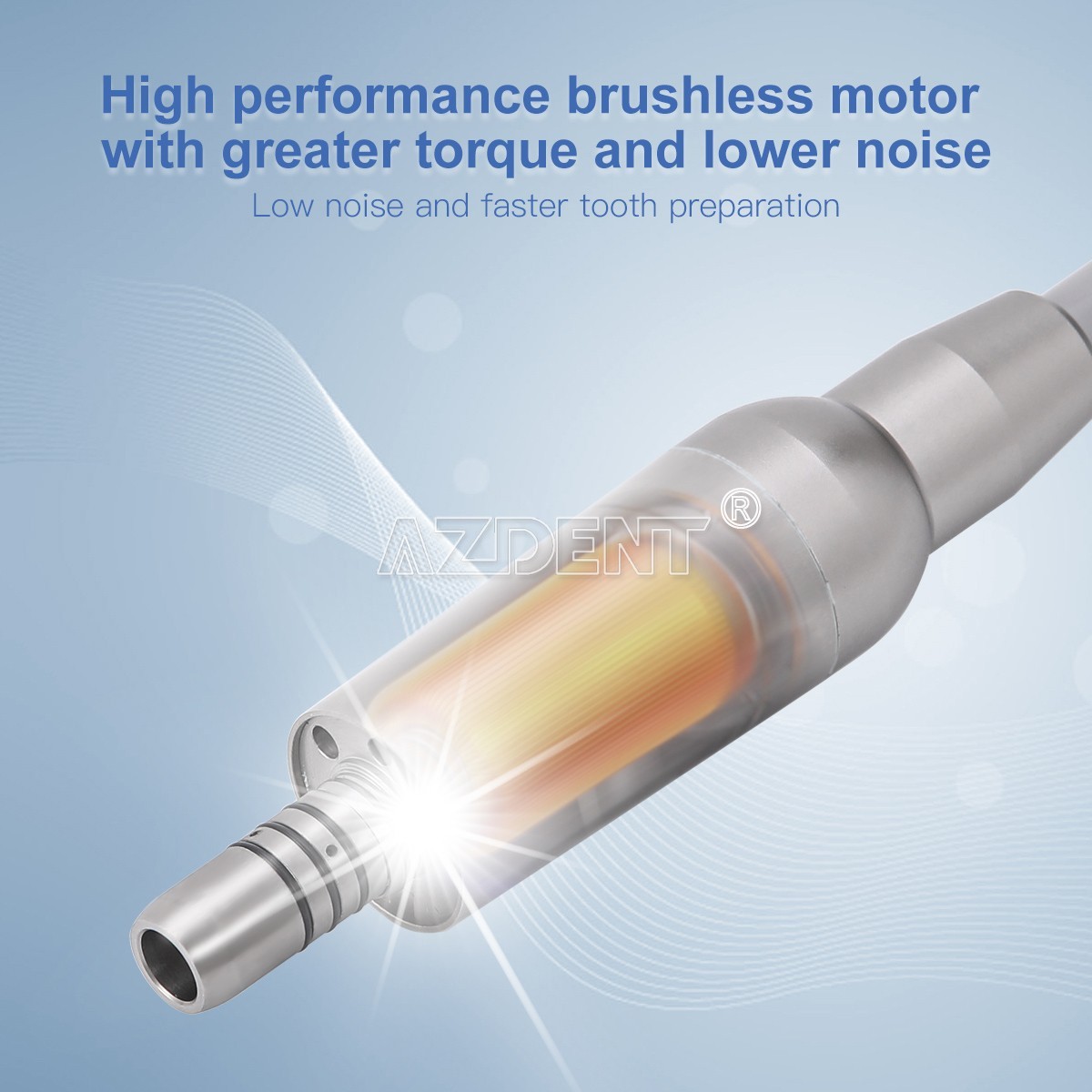 NSK Style Dental Brushless LED Electric Micro Motor 1:1 /1:5 /1:4.2 Handpiece