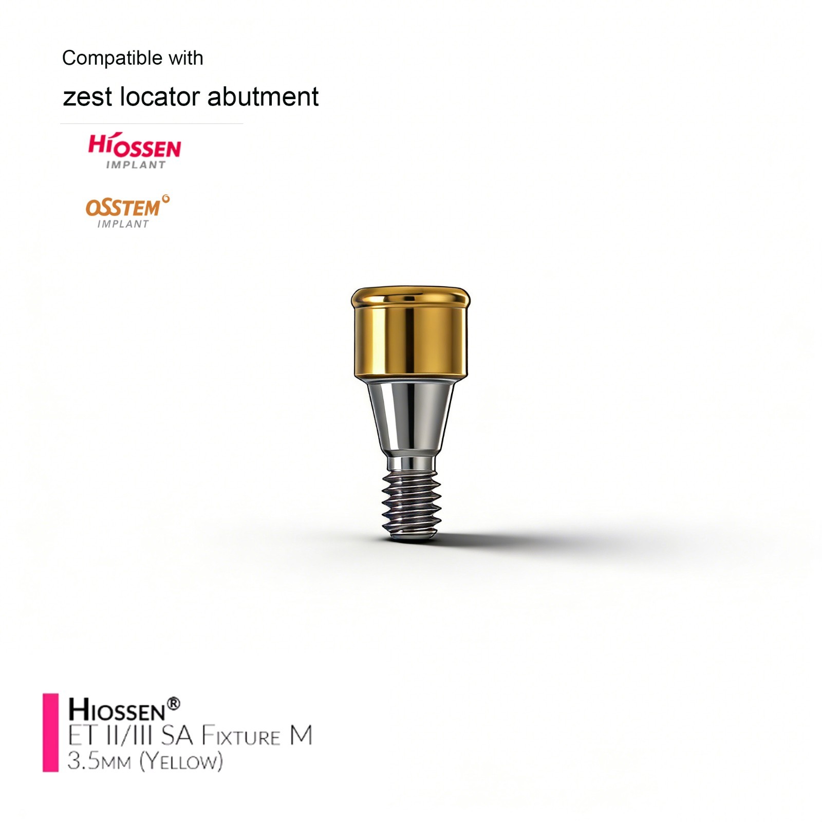 Dental Classic Locator Abutment Internal Hex ZEST Legacy Anchor For Hiossen ET