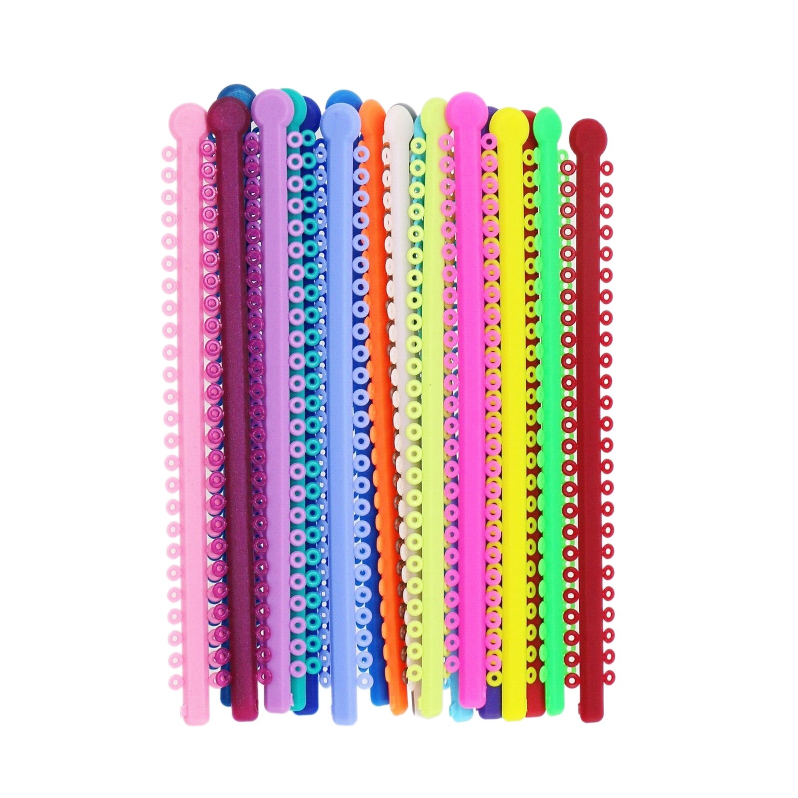 1000pcs Orthodontic Ligature Ties Elastic Ligas Ortodoncia Rubber Bands Brackets