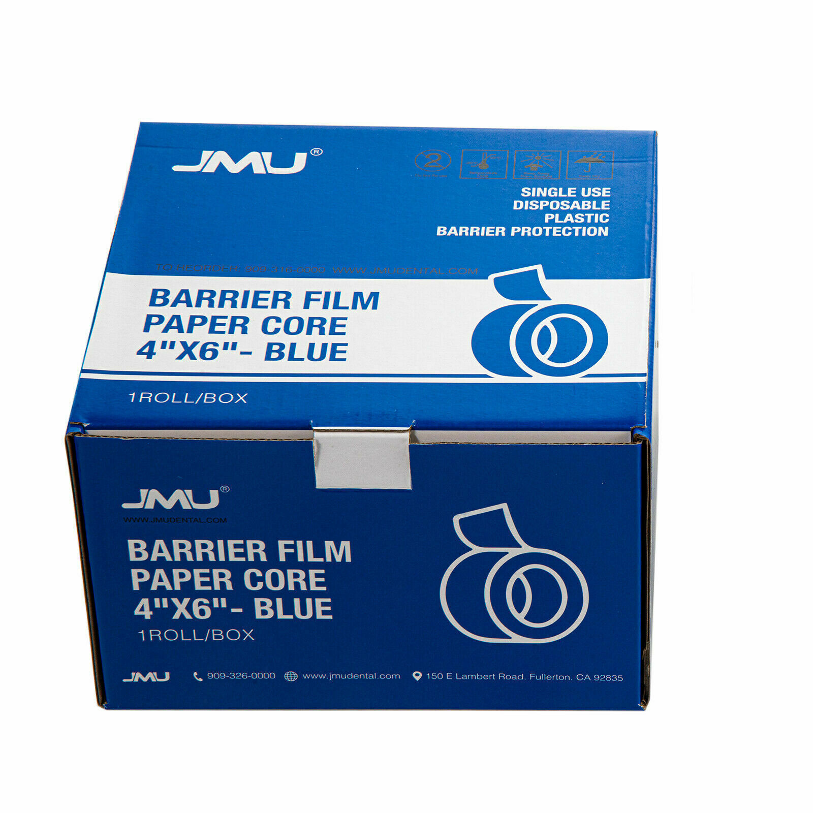 Lot Blue Barrier Film Tape For Dental Tattoo Medical Adhesive Roll 4 ” x 6 “