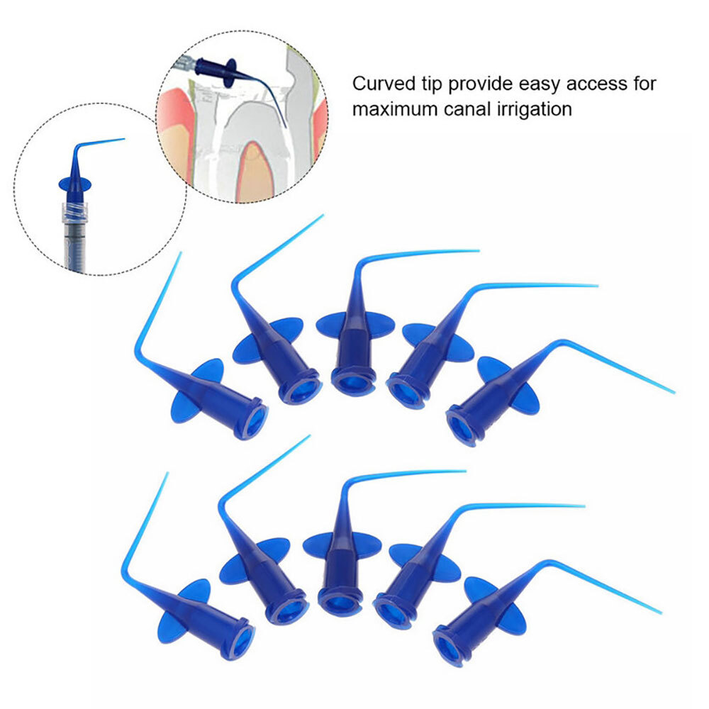 Dental Endo Irrigation Needle Syringe Tips Disposable Irrigator Tip 0.25/0.35mm