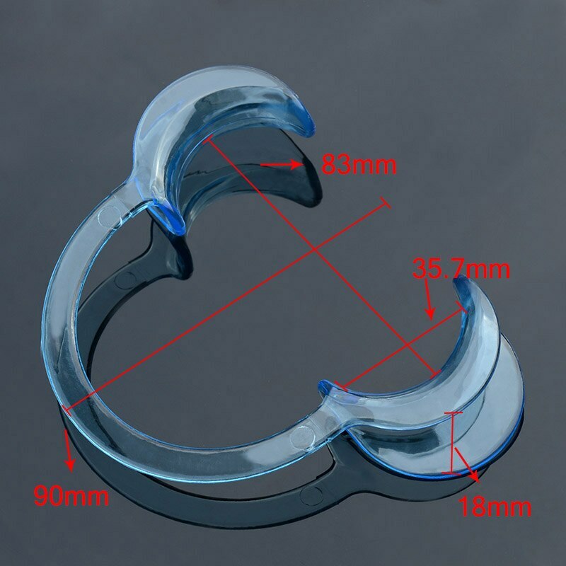 5Pcs Dental C-Shape Cheek Retractor Teeth Whitening Mouth Opener Mouth Spreader