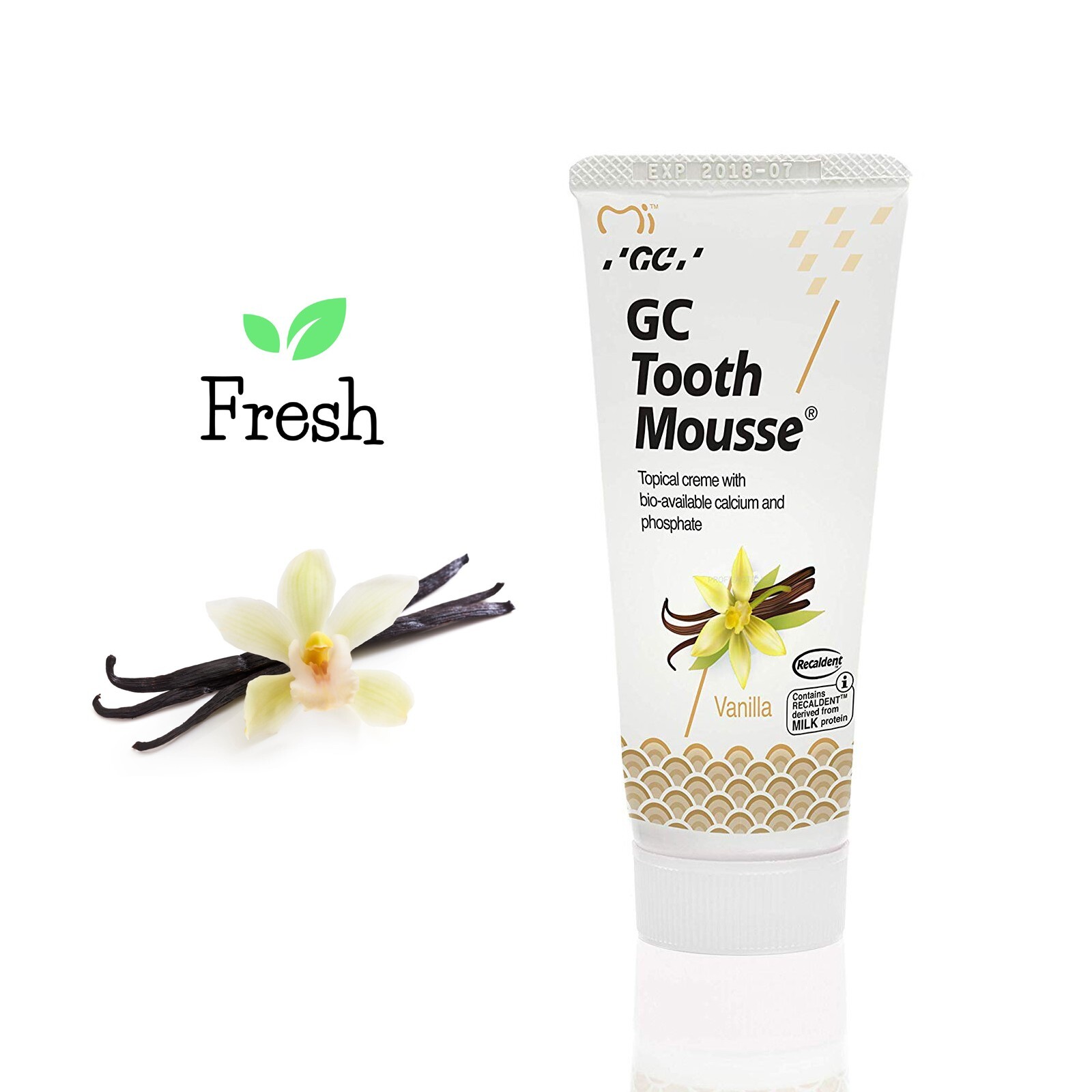 Dental GC TOOTH MOUSSE Topical Tooth Creme 40gm Pack – VARIOUS FLAVOUR