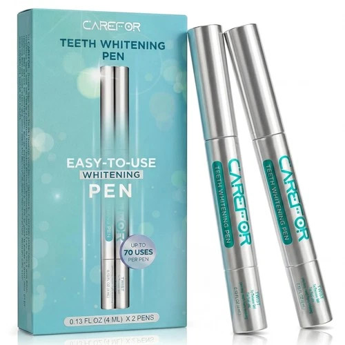 Teeth Whitening Pen 2 Pack (8ml) Fast-Acting 0.13 Fl Oz (Pack of 2), White
