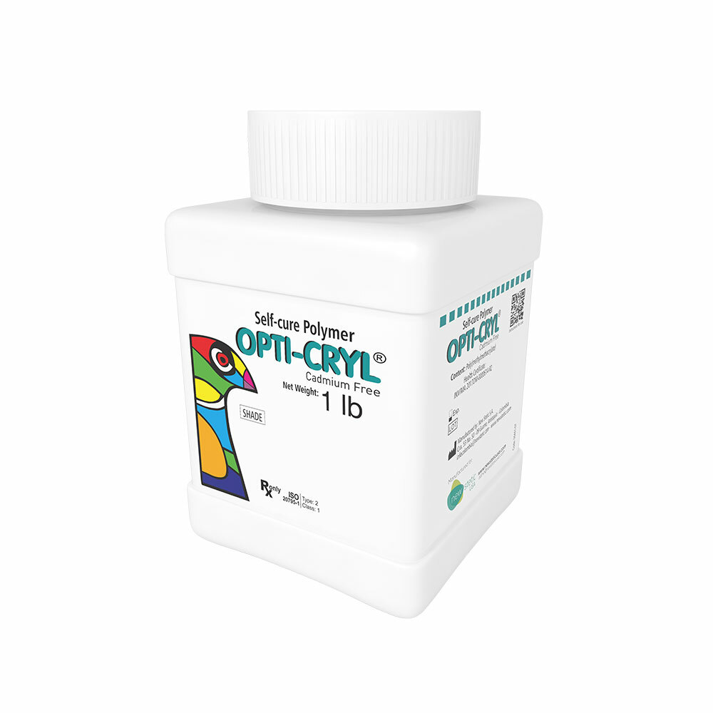 Opti-Cryl Self Curing Acrylic Powder Original Shade 1lb