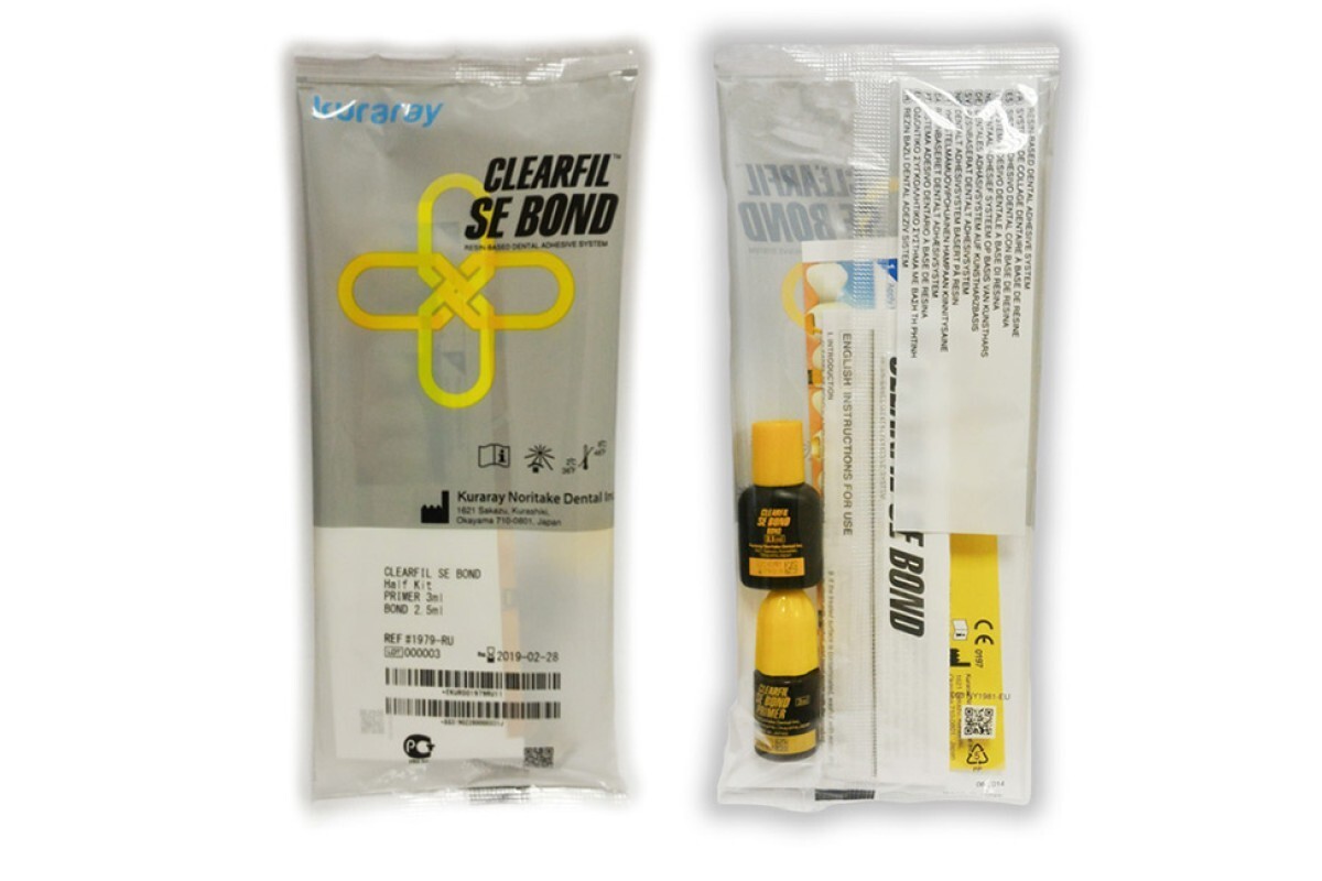 Kuraray Clearfil SE Bond Half Kit Self Etching Primer & Bonding Agent (Free Ship