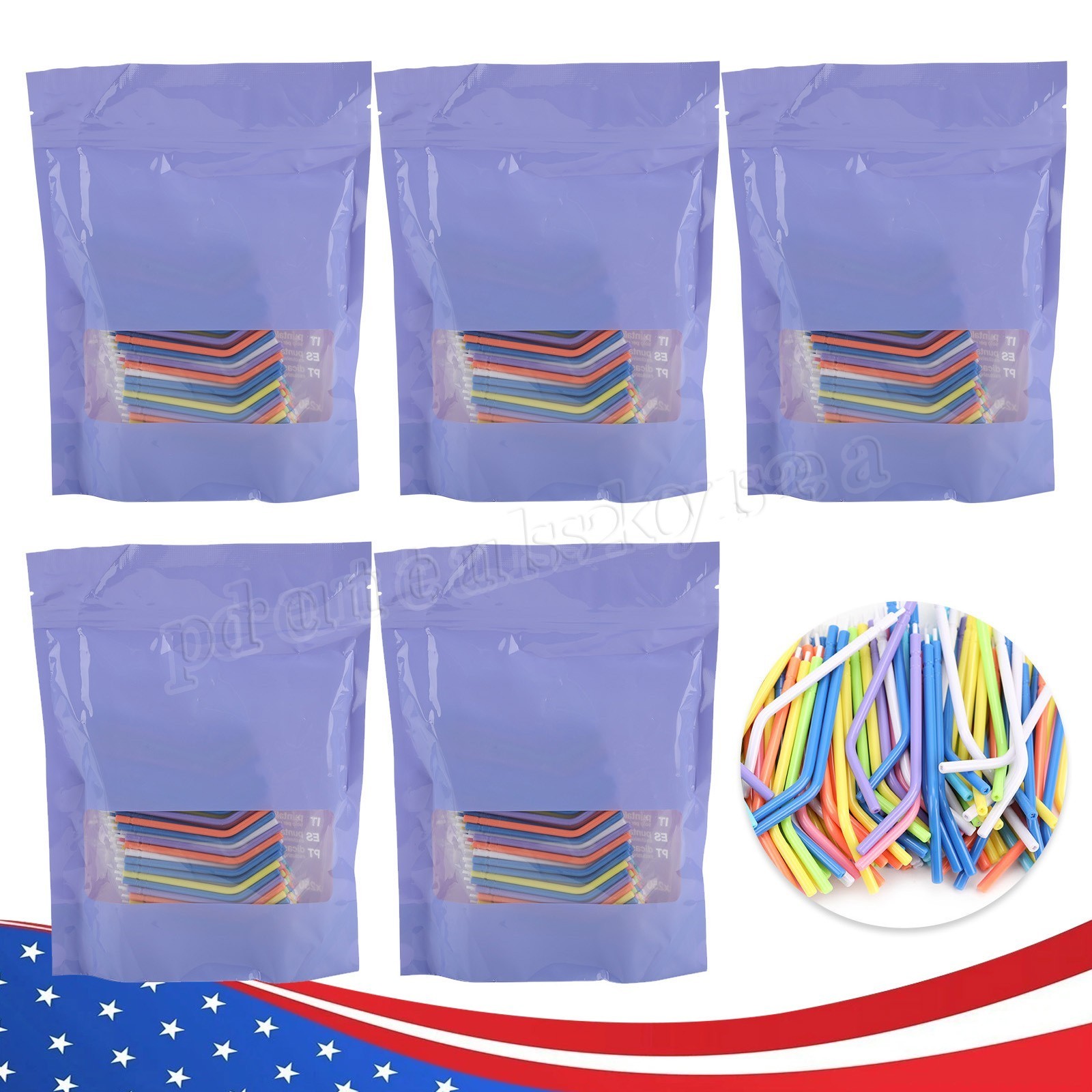 250 pcs Disposable Air Water Syringe Tips with cores High Quality Free Return