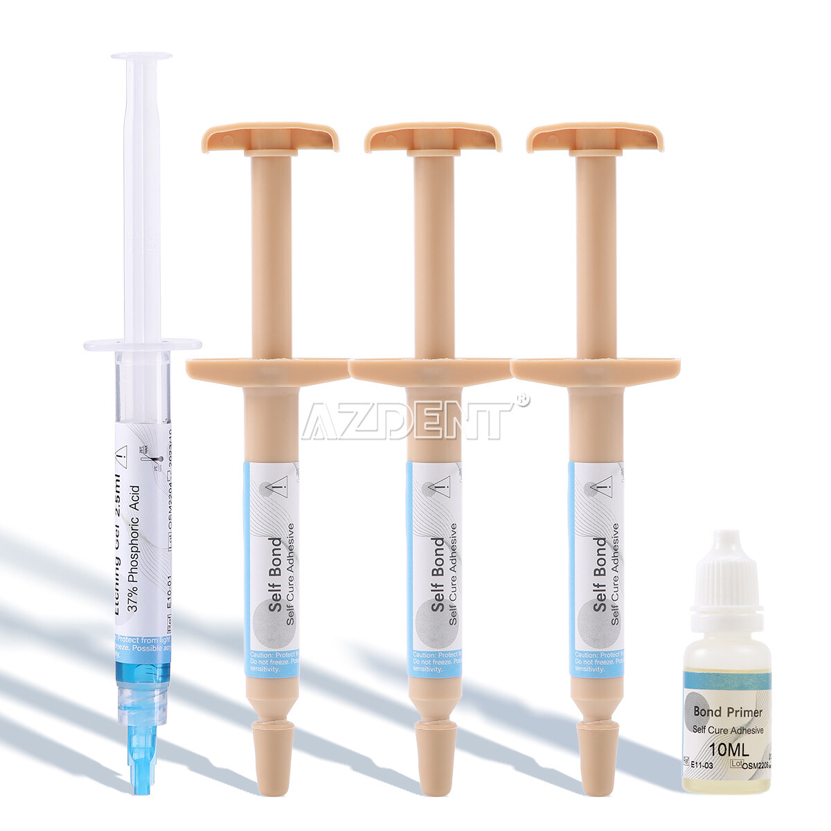 Dental Orthodontic Direct Paste Adhesive Bonding Self Curing Composite Resin Kit