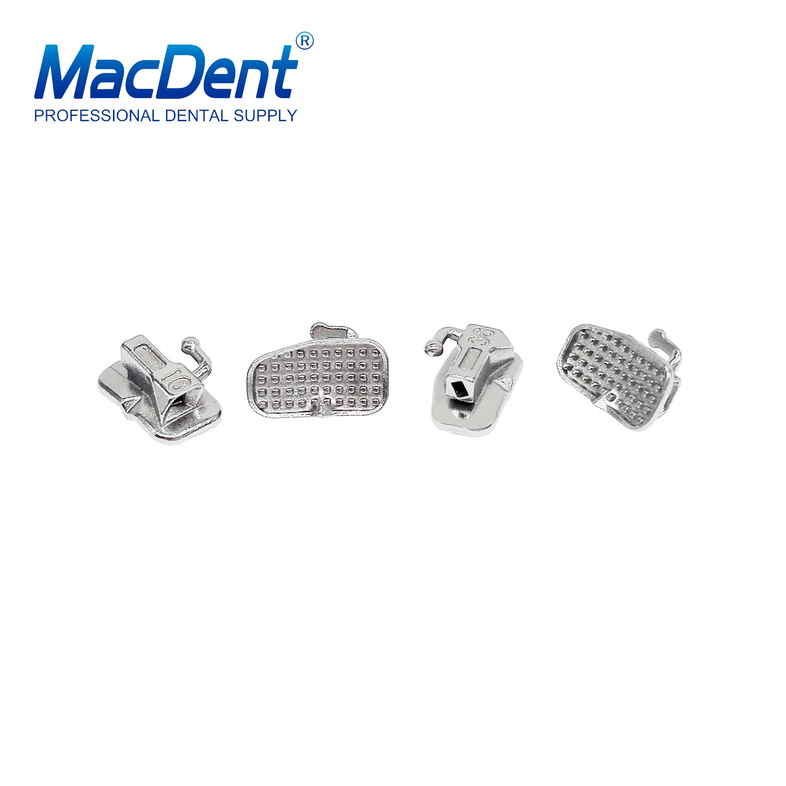 50Sets Dental MacDent Orthodontic Buccal Tubes Roth.022 1st Molar Bondable Tubes
