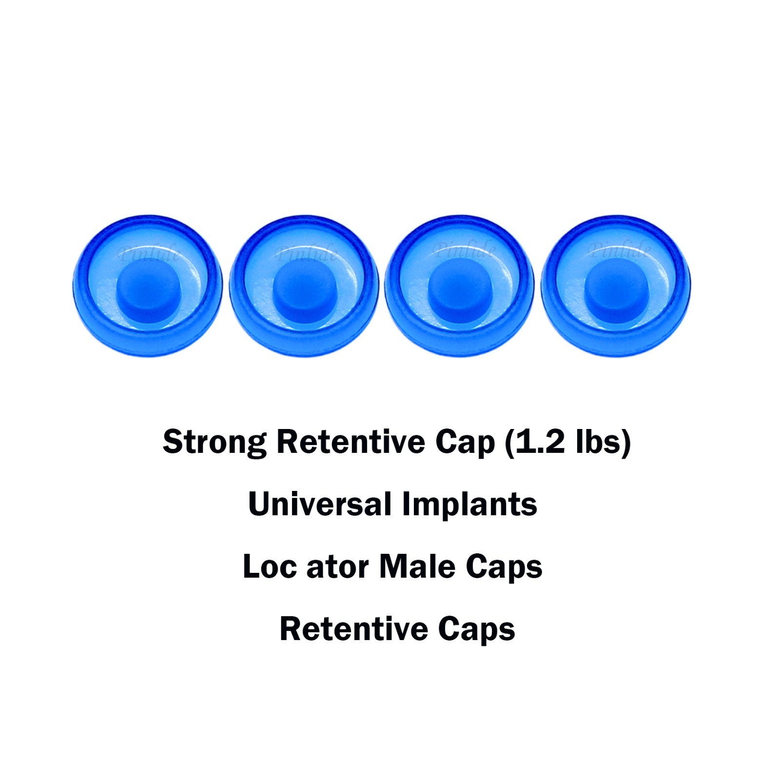 US Dental Locator Abutment& Male Cap Inserts Kit For Osstem Hiossen Mini/Regular