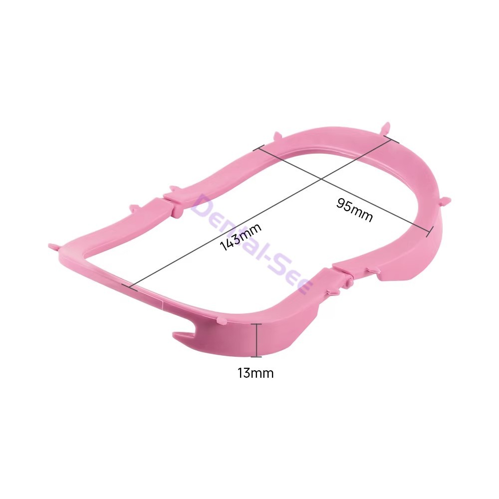 Dental Rubber Dam Frame Sheets Bracket Foldable Oral U-Shaped Barrier Tools