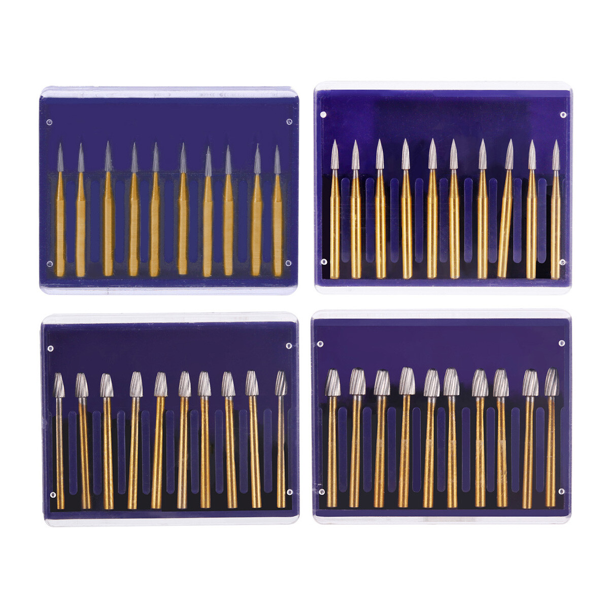 AZDENT Dental Tungsten Carbide Tungsten Steel Burs for High Speed Handpiece