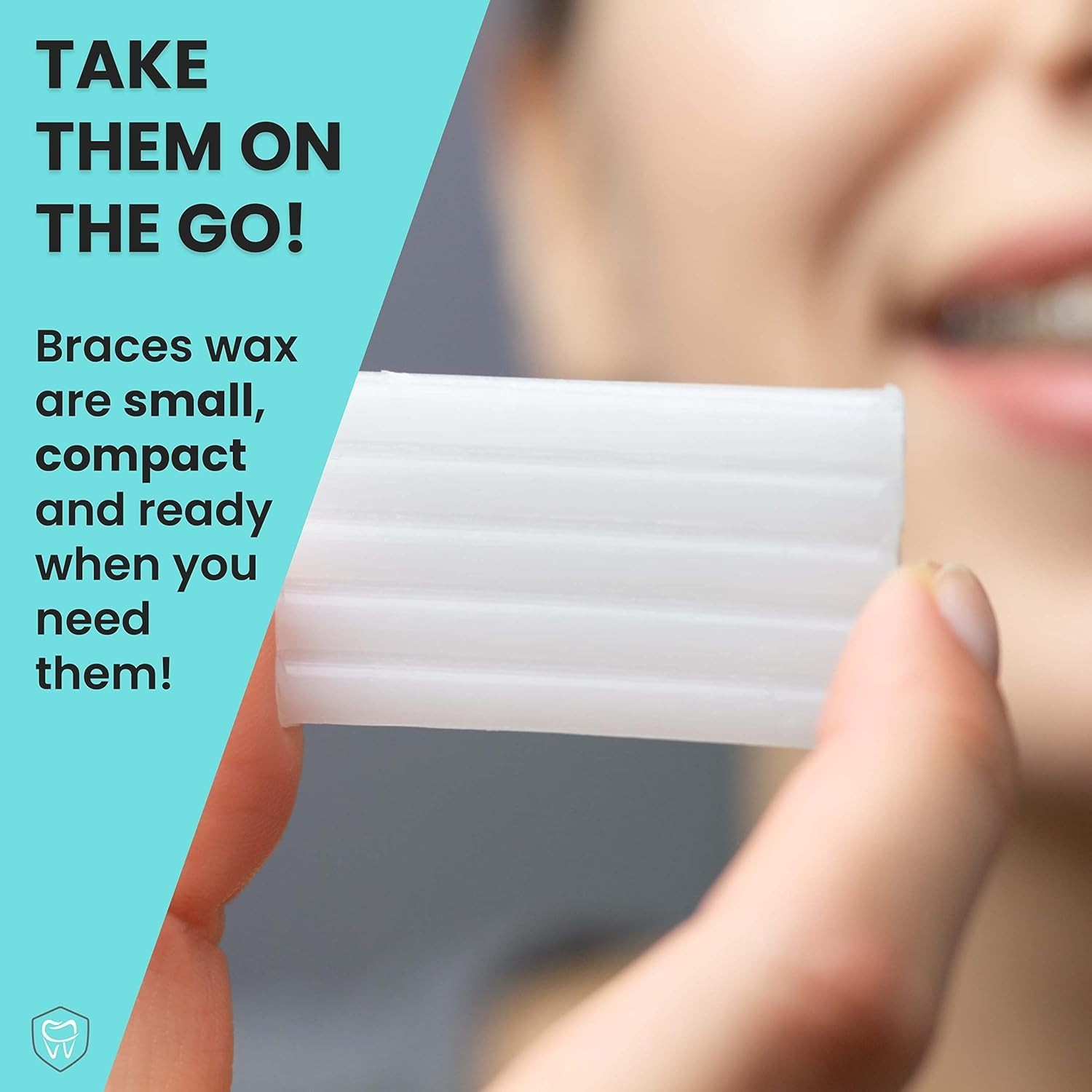 10 Pack of Orthodontic Braces Wax Strips – Unscented Comfort Relief